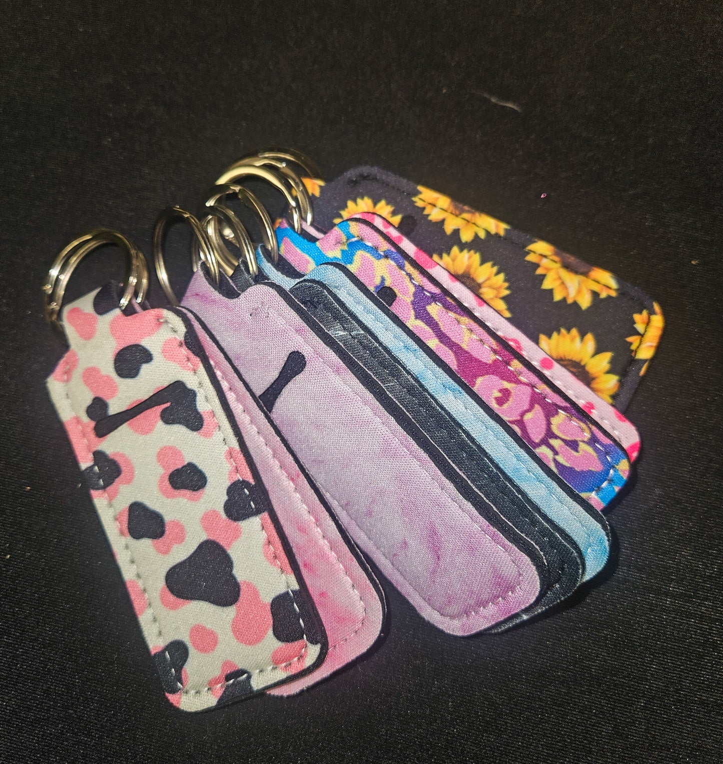 Lip butter key chain holder