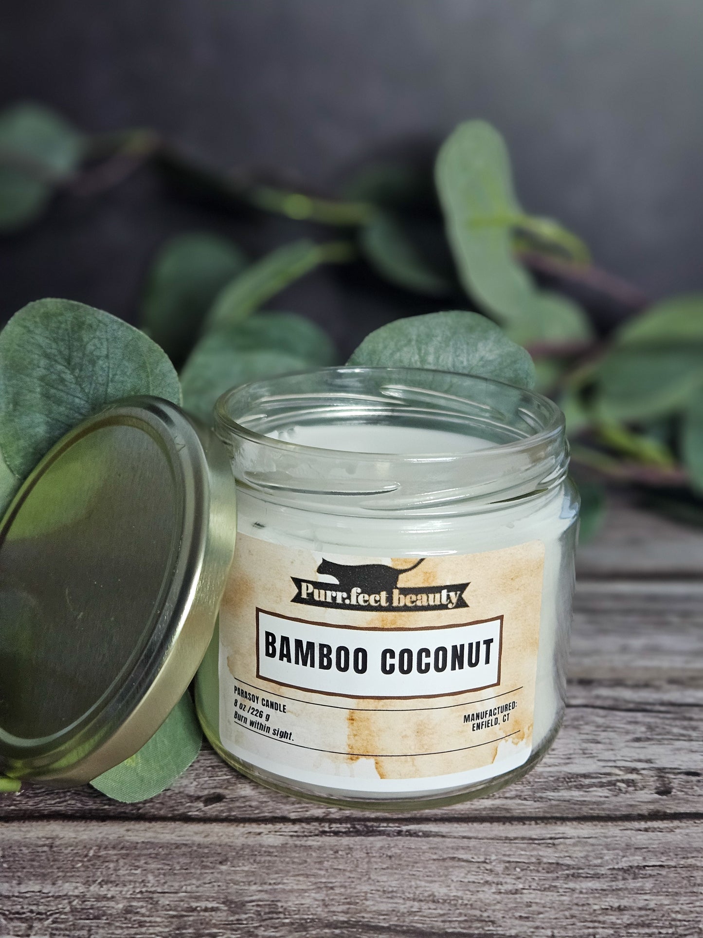 Candle -Bamboo Coconut