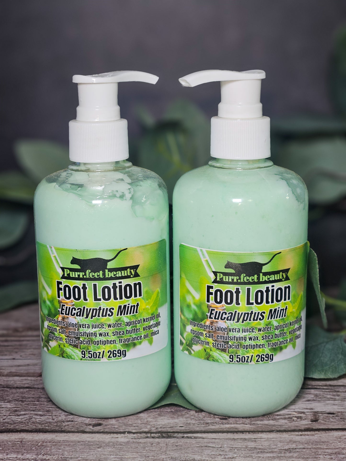 Foot Lotion - Eucalyptus Mint