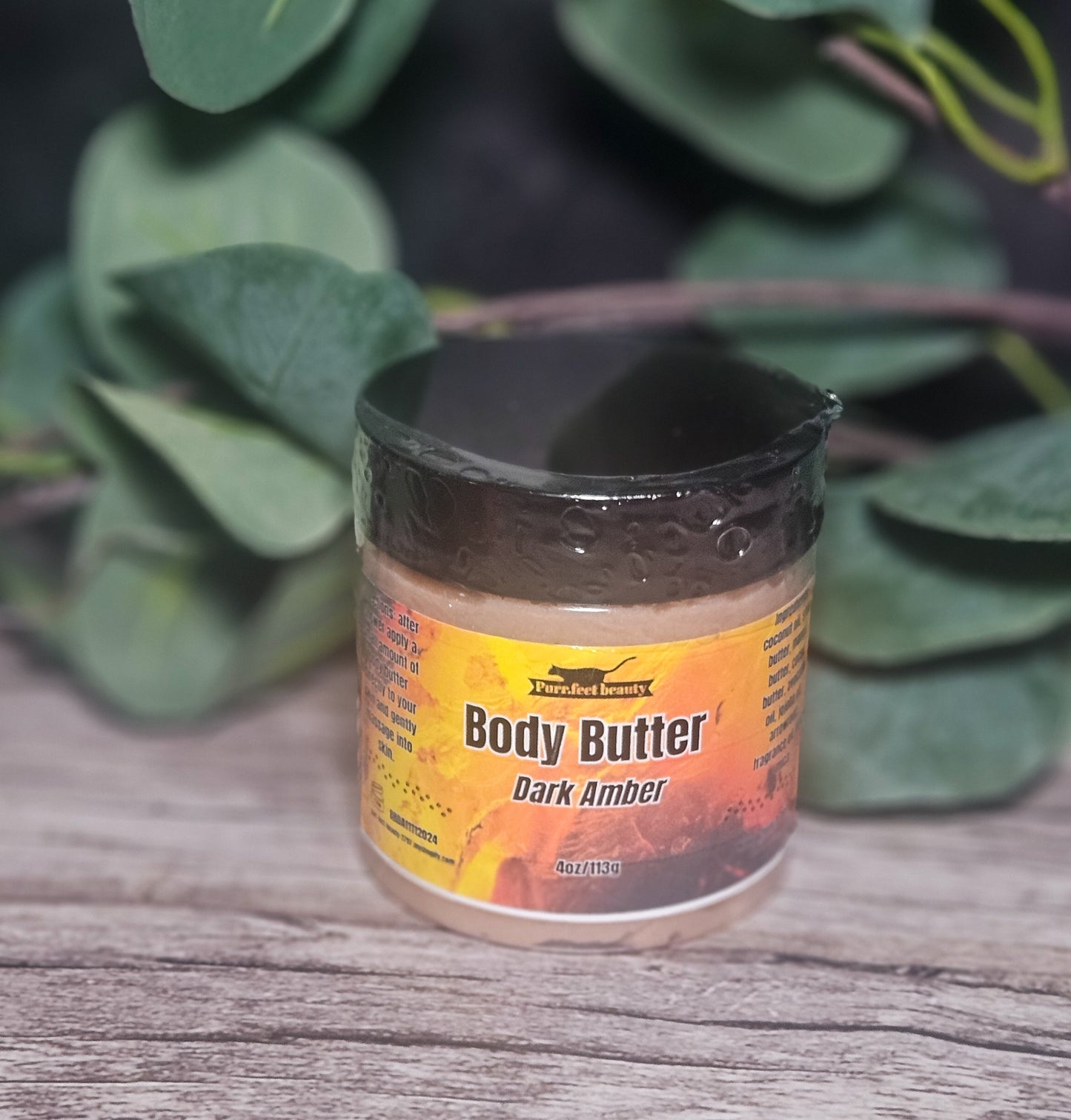 Body Butter-Dark Amber