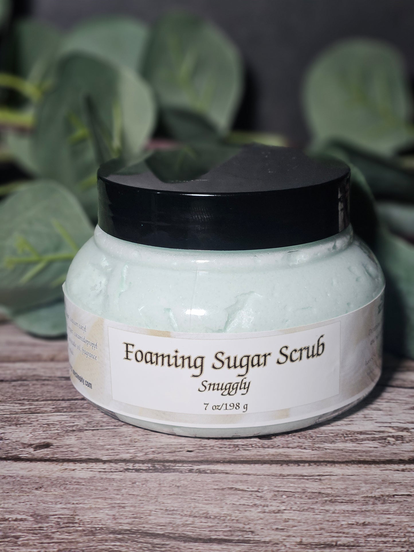 Foaming Sugar Scrub- Snuggly