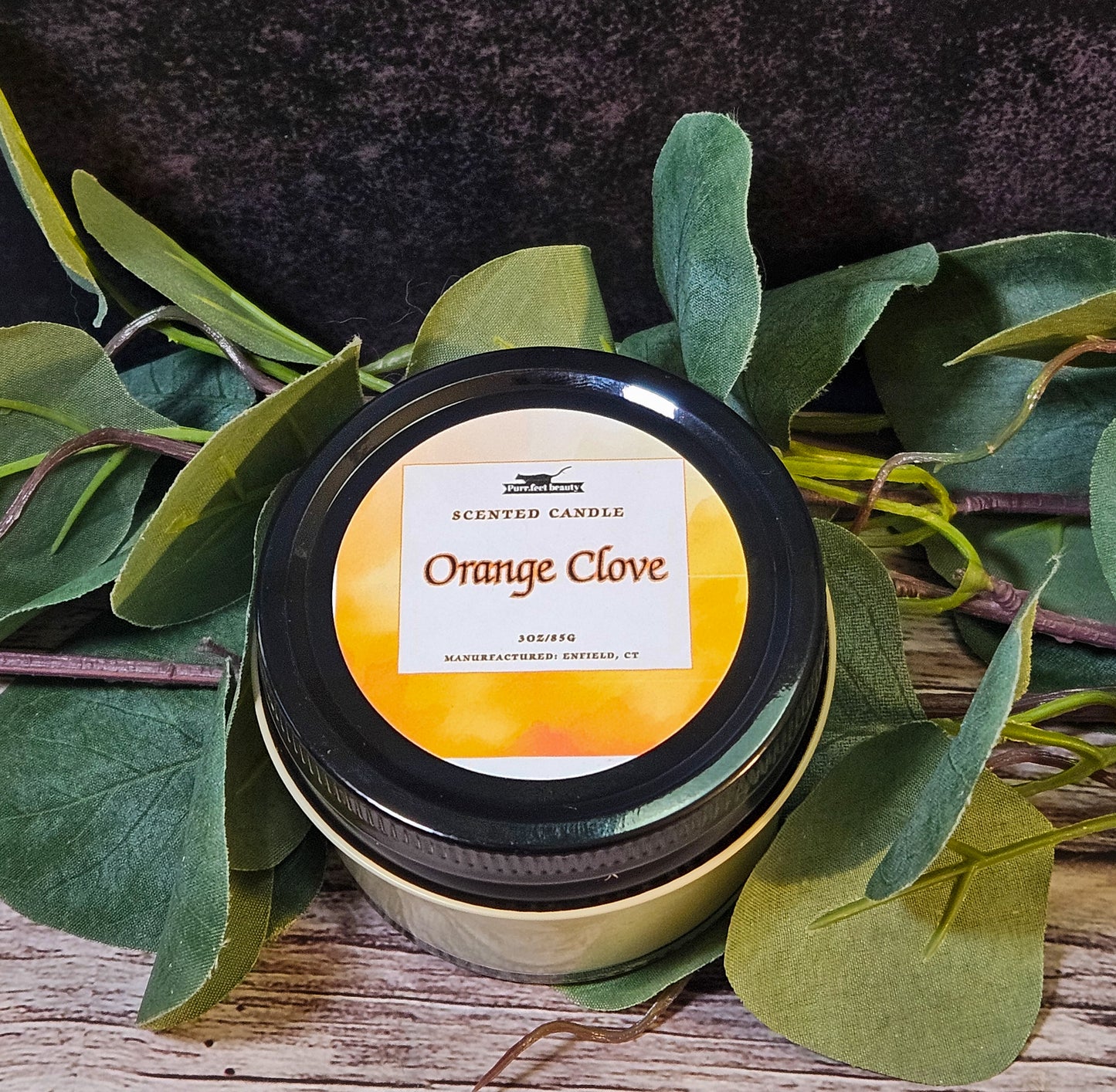 Candle -Orange Clove