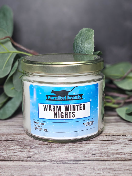 Candle -Warm Winter Nights